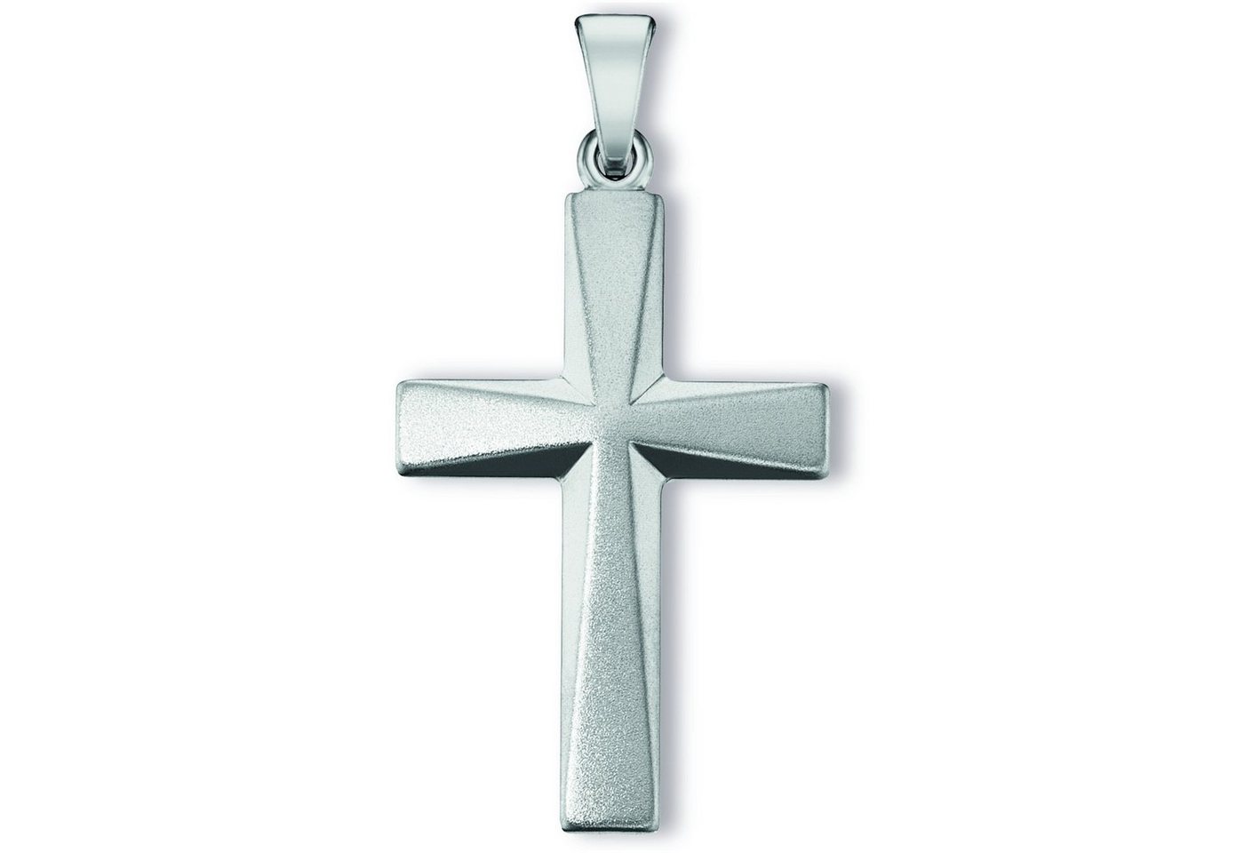 ONE ELEMENT Kette mit Anhänger Schmuckset - Set mit Halskette Kreuz Anhänger aus 925 Silber, Damen Schmuckset - Set mit verstellbarer Halskette von ONE ELEMENT