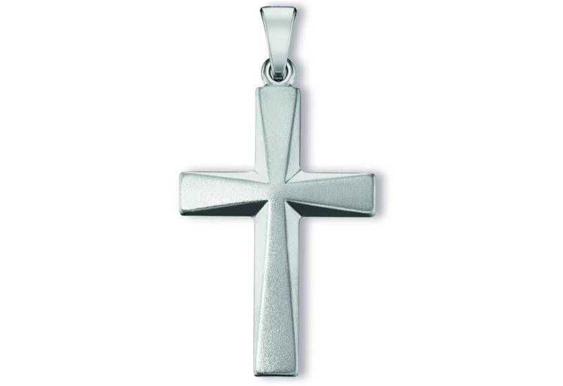 ONE ELEMENT Kette mit Anhänger Schmuckset - Set mit Halskette Kreuz Anhänger aus 925 Silber, Damen Schmuckset - Set mit verstellbarer Halskette von ONE ELEMENT