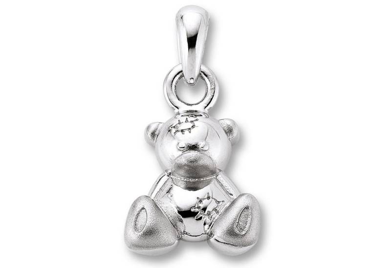 ONE ELEMENT Kette mit Anhänger Schmuckset - Set mit Halskette Teddybär Anhänger aus 925 Silber, Damen Schmuckset - Set mit verstellbarer Halskette von ONE ELEMENT