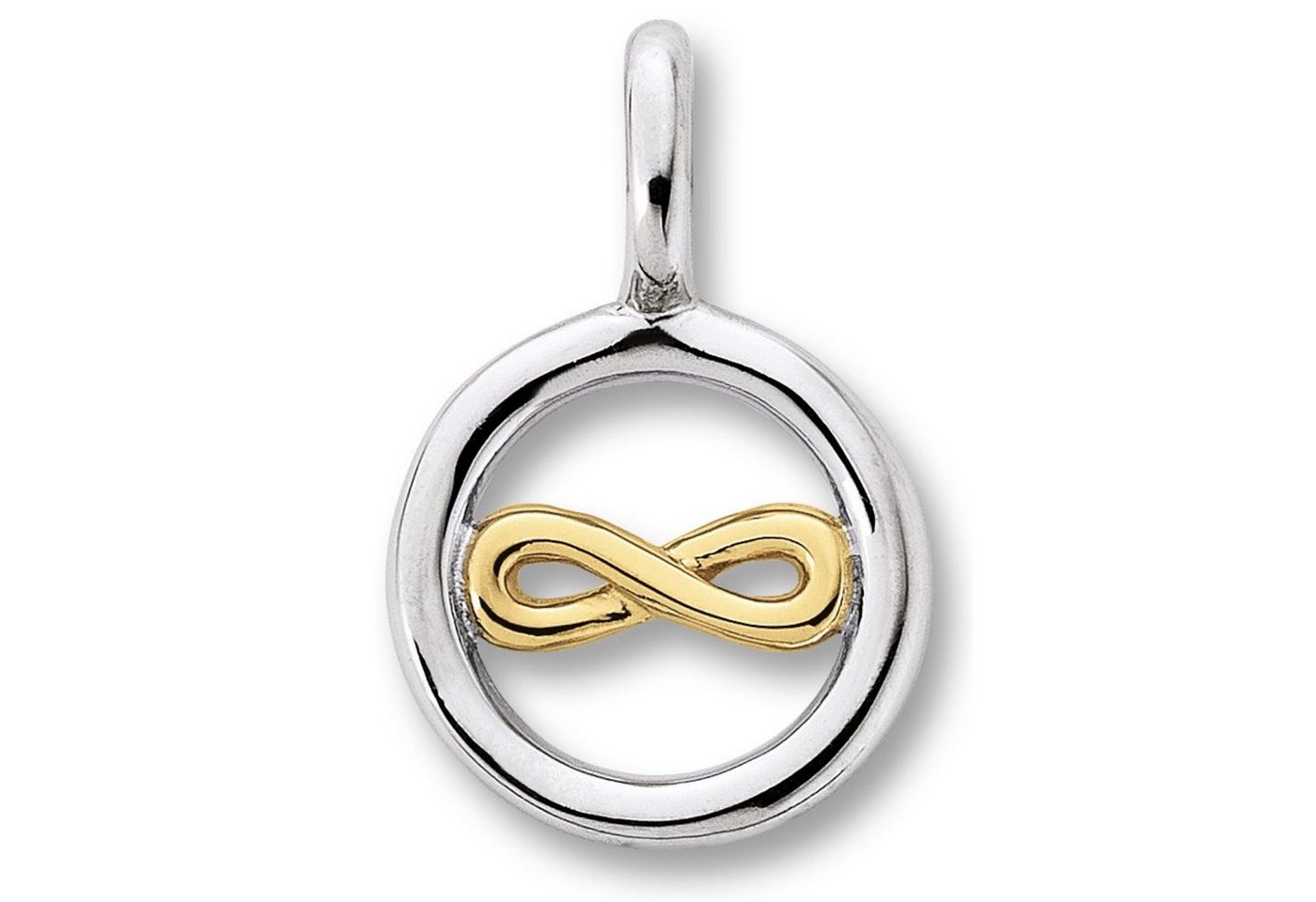 ONE ELEMENT Kette mit Anhänger Schmuckset - Set mit Halskette Unendlich Anhänger aus 925 Silber, Damen Schmuckset - Set mit verstellbarer Halskette von ONE ELEMENT