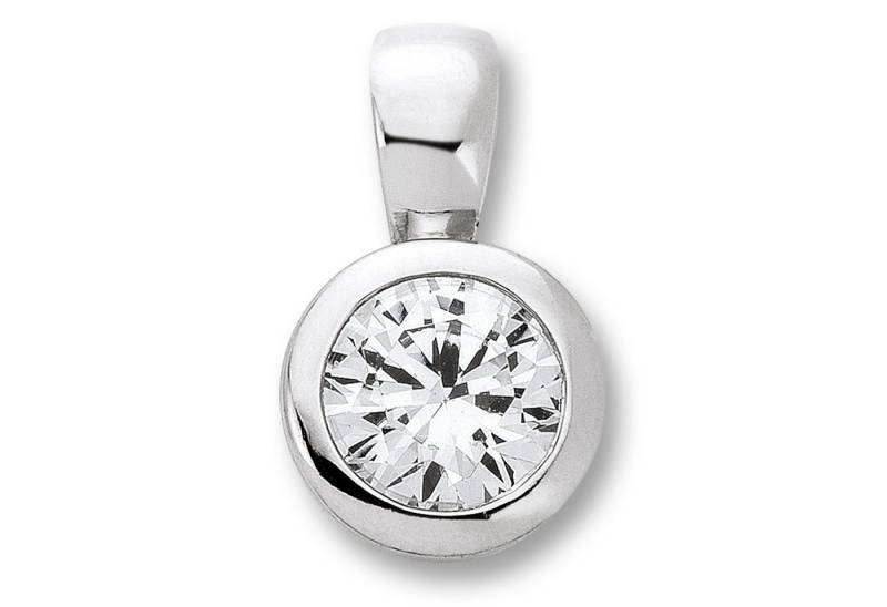 ONE ELEMENT Kette mit Anhänger Schmuckset - Set mit Halskette Zirkonia Anhänger aus 925 Silber, Kleines Statement – persönlich, stilvoll, alltagstauglich von ONE ELEMENT