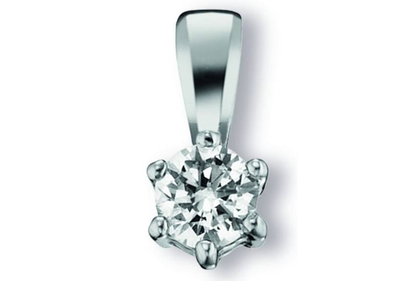 ONE ELEMENT Kette mit Anhänger Schmuckset - Set mit Halskette Zirkonia Anhänger aus 925 Silber, Damen Schmuckset - Set mit verstellbarer Halskette von ONE ELEMENT