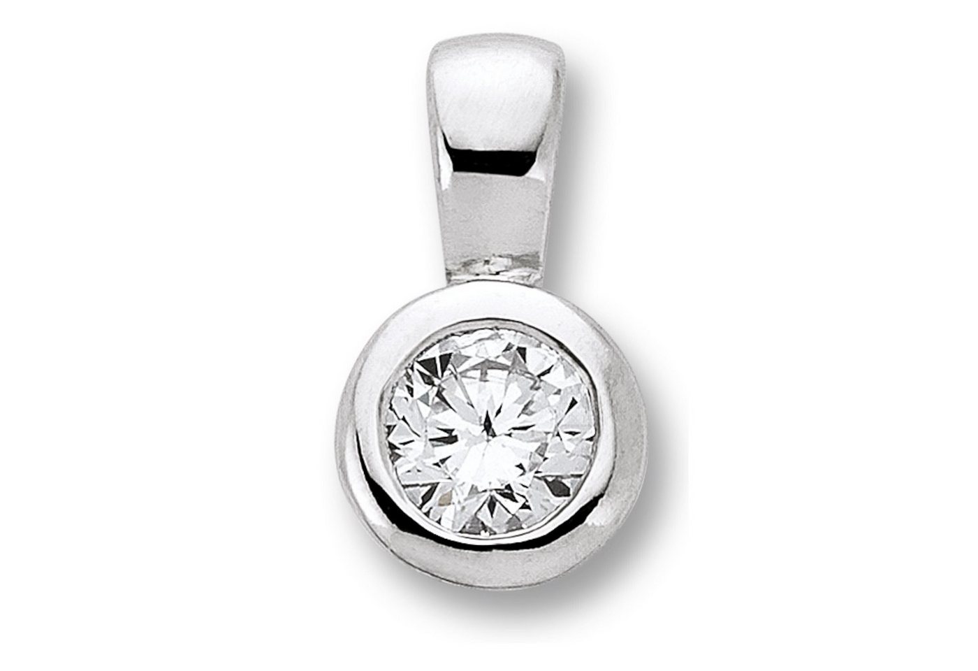 ONE ELEMENT Kette mit Anhänger Schmuckset - Set mit Halskette Zirkonia Anhänger aus 925 Silber, Bedeutungsvoll & zeitlos – ein Begleiter mit Persönlichkeit von ONE ELEMENT