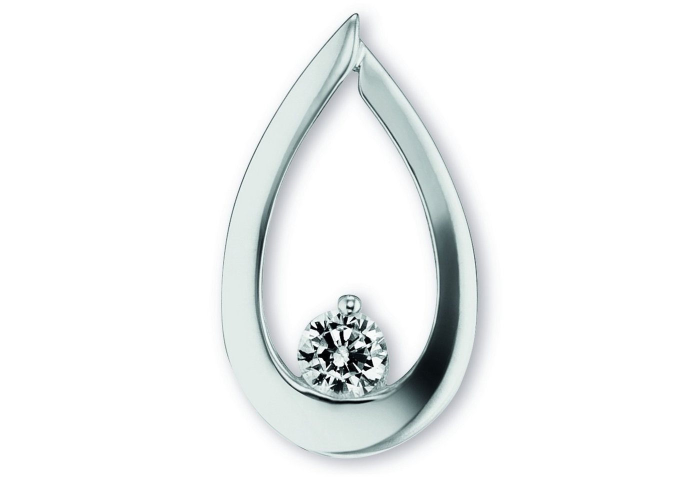 ONE ELEMENT Kette mit Anhänger Schmuckset - Set mit Halskette Zirkonia Anhänger aus 925 Silber, Ihr persönliches Symbol – liebevoll gearbeitet für jeden Tag von ONE ELEMENT