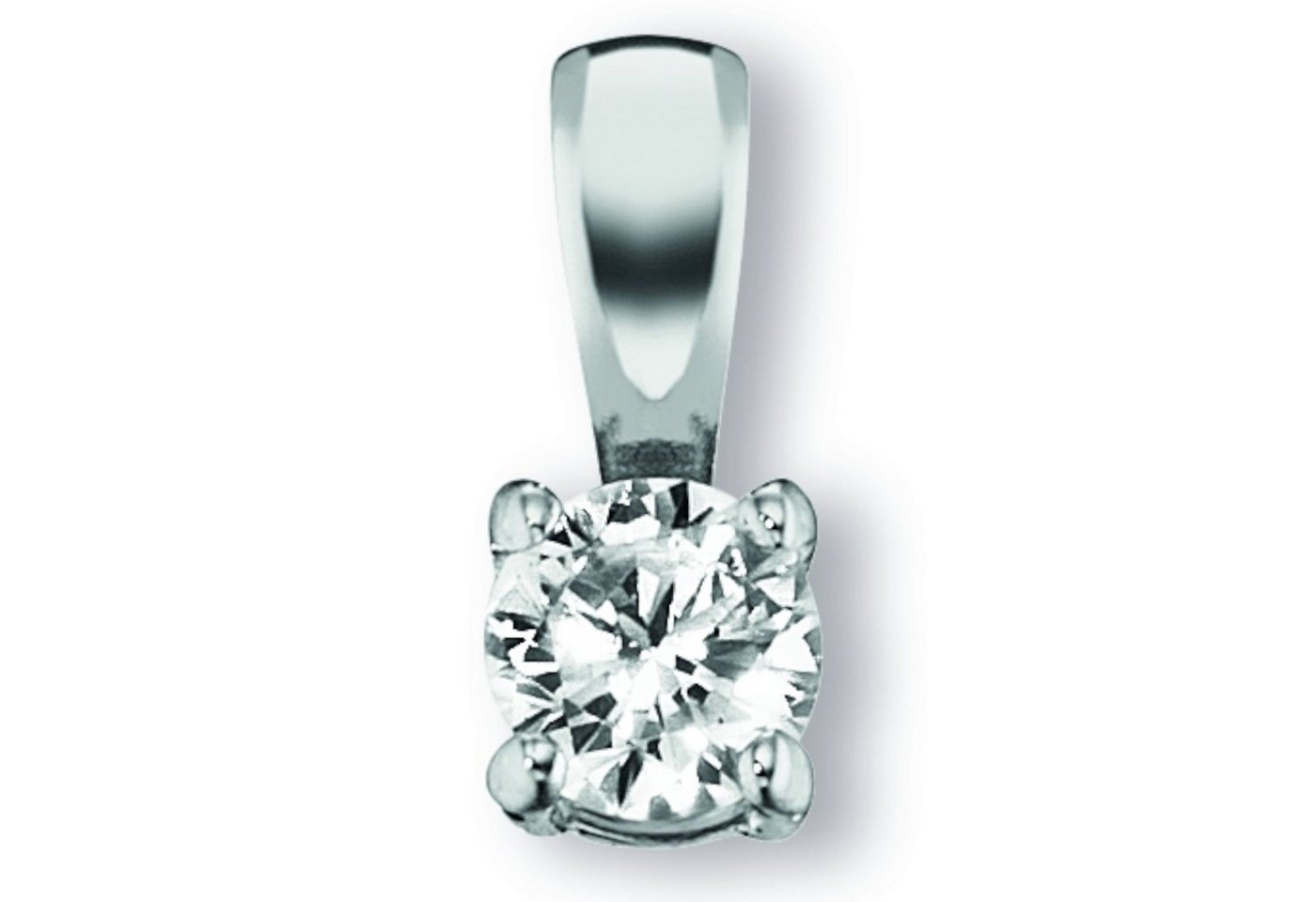 ONE ELEMENT Kette mit Anhänger Schmuckset - Set mit Halskette Zirkonia Anhänger aus 925 Silber, Ihr persönliches Symbol – liebevoll gearbeitet für jeden Tag von ONE ELEMENT