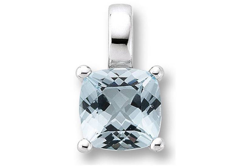 ONE ELEMENT Kettenanhänger Blau Topas Anhänger aus 333 Weißgold, Fein gefertigt – ein Zeichen mit besonderer Bedeutung von ONE ELEMENT