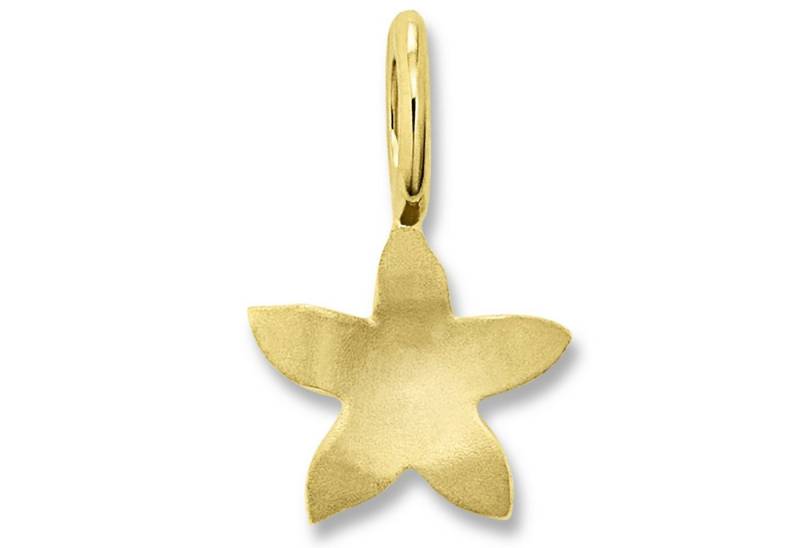 ONE ELEMENT Kettenanhänger Blume Anhänger aus 333 Gelbgold, Fein gefertigt – ein Zeichen mit besonderer Bedeutung von ONE ELEMENT