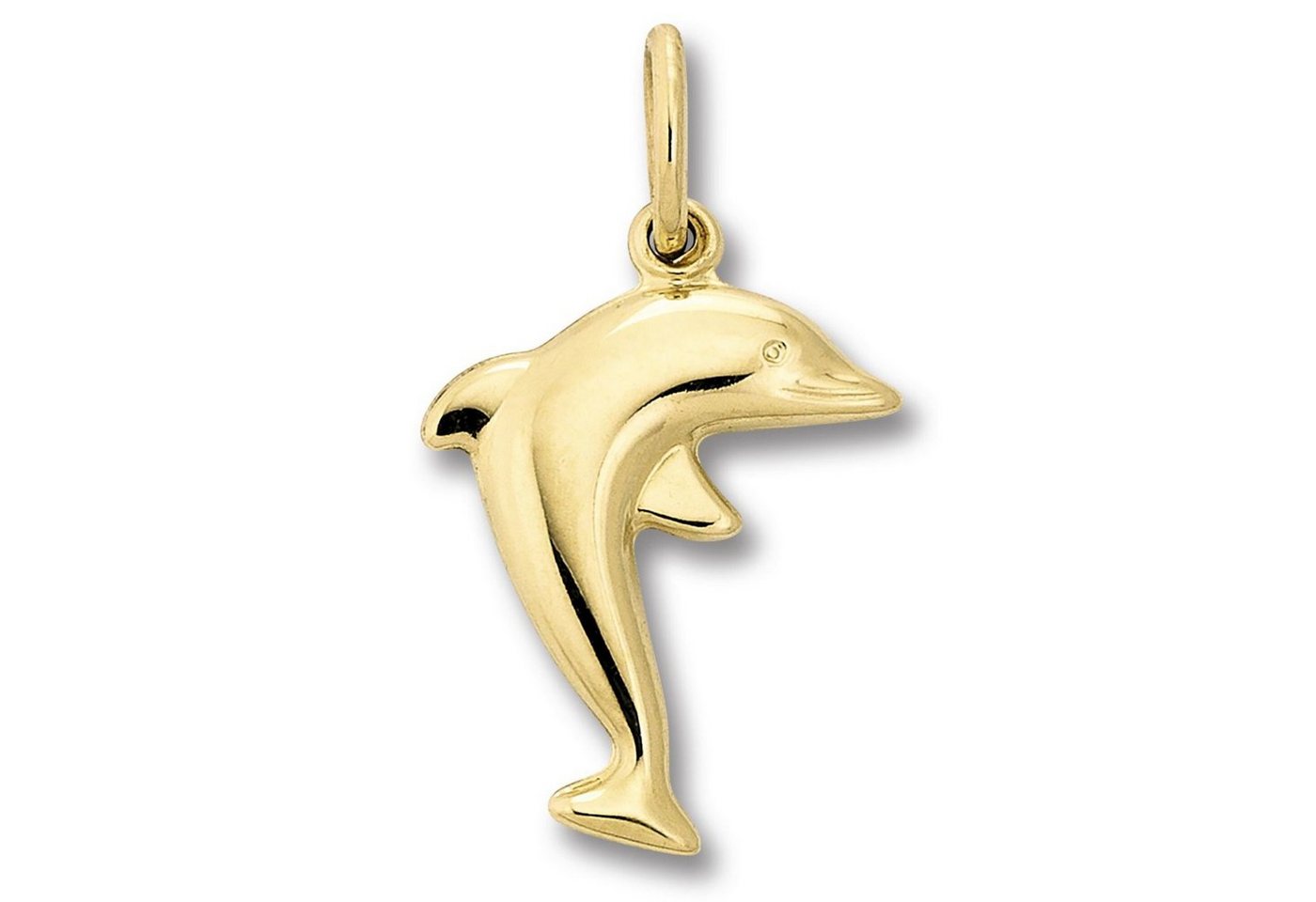 ONE ELEMENT Kettenanhänger Delfin Anhänger aus 333 Gelbgold, Damen Gold Schmuck Delfin von ONE ELEMENT