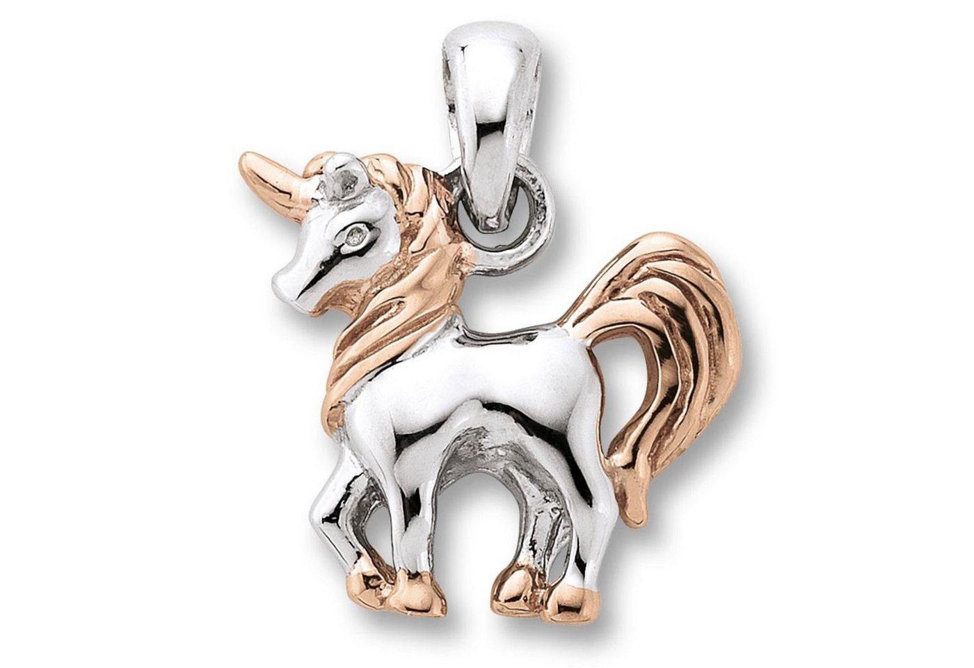 ONE ELEMENT Kettenanhänger Einhorn Anhänger aus 925 Silber, Damen Silber Schmuck Einhorn von ONE ELEMENT