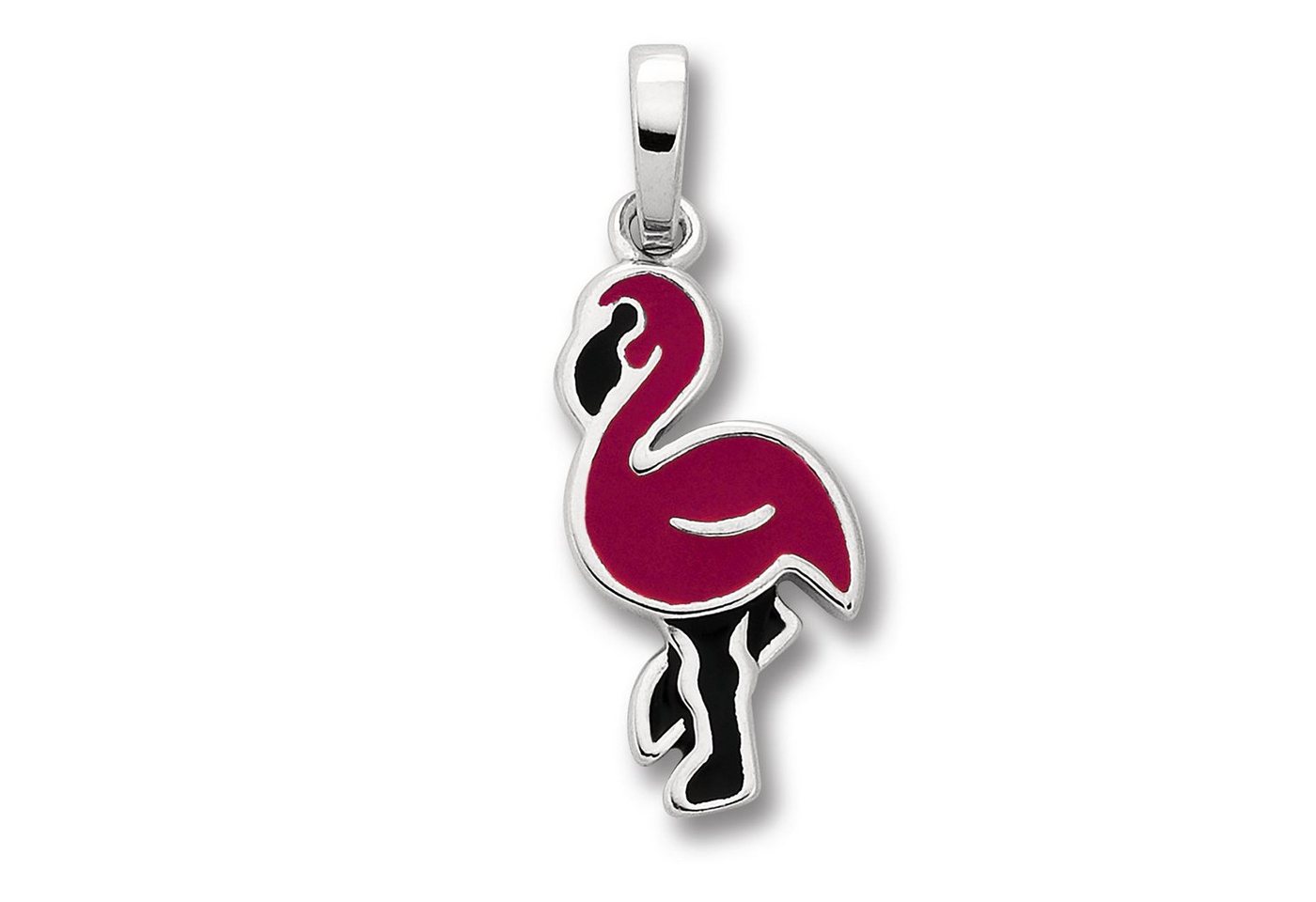 ONE ELEMENT Kettenanhänger Flamingo Anhänger aus 925 Silber, Damen Silber Schmuck Flamingo von ONE ELEMENT