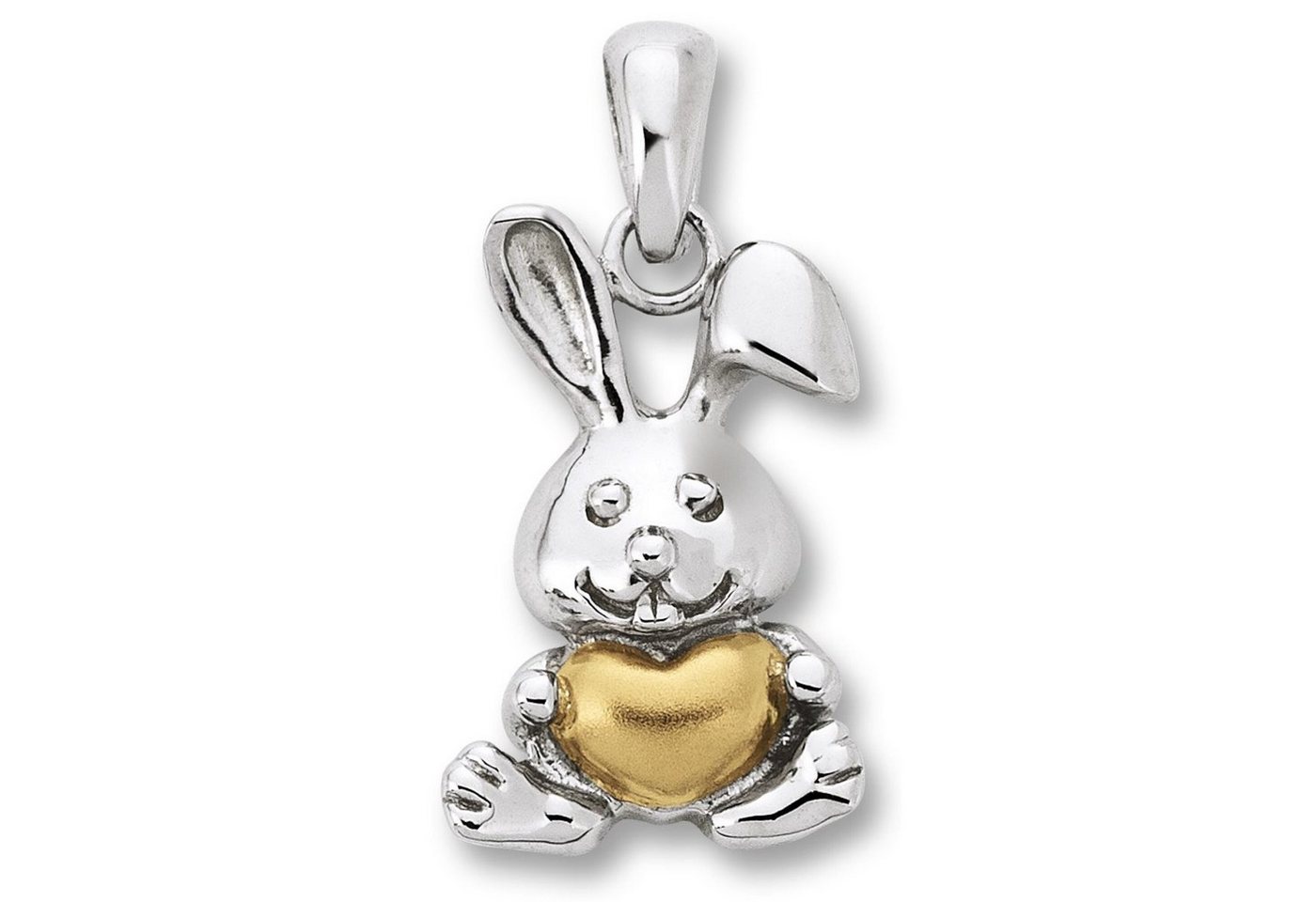 ONE ELEMENT Kettenanhänger Hase Anhänger aus 925 Silber, Damen Silber Schmuck Hase von ONE ELEMENT