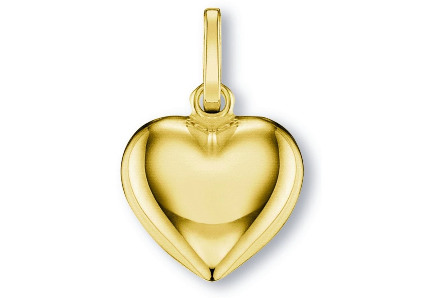 ONE ELEMENT Kettenanhänger Herz Herz Anhänger aus 333 Gelbgold, Liebevoll gearbeitet – ein schönes Geschenk für besondere Momente von ONE ELEMENT
