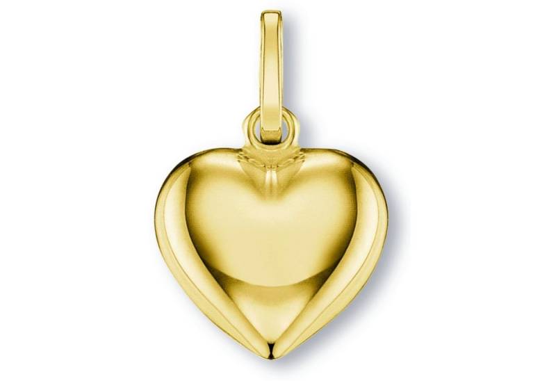 ONE ELEMENT Kettenanhänger Herz Herz Anhänger aus 333 Gelbgold, Liebevoll gearbeitet – ein schönes Geschenk für besondere Momente von ONE ELEMENT