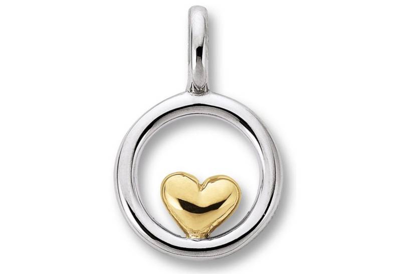 ONE ELEMENT Kettenanhänger Herz Herz Anhänger aus 925 Silber, Herz mit Bedeutung – eine feine Geschenkidee für viele Anlässe von ONE ELEMENT