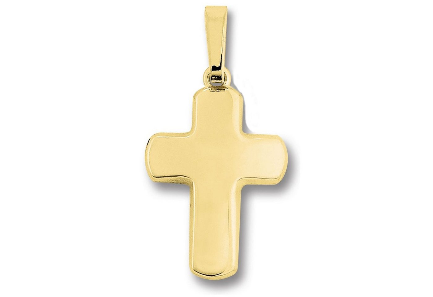 ONE ELEMENT Kettenanhänger Kreuz Anhänger aus 333 Gelbgold, Damen Gold Schmuck von ONE ELEMENT