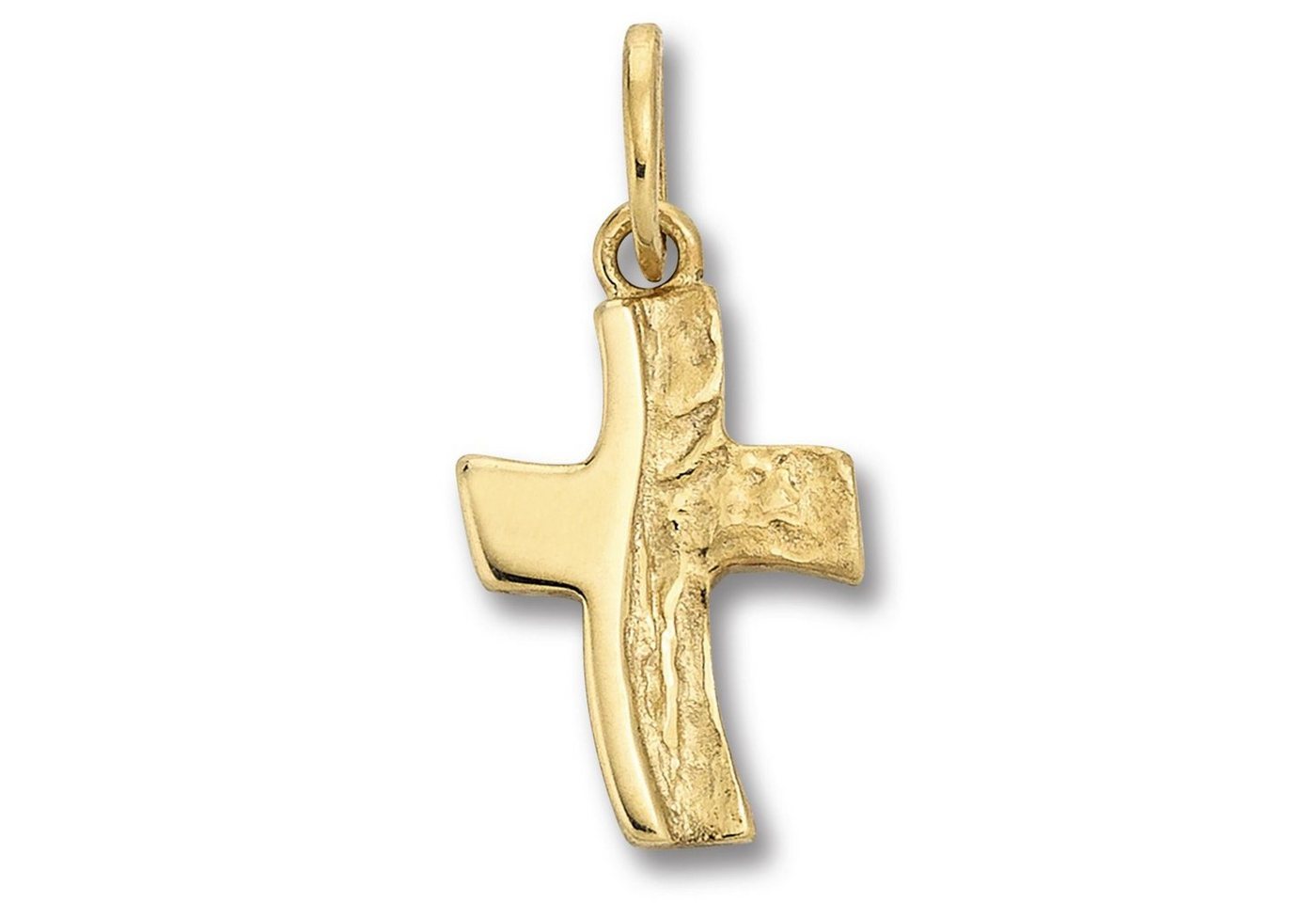 ONE ELEMENT Kettenanhänger Kreuz Anhänger aus 333 Gelbgold, Damen Gold Schmuck von ONE ELEMENT