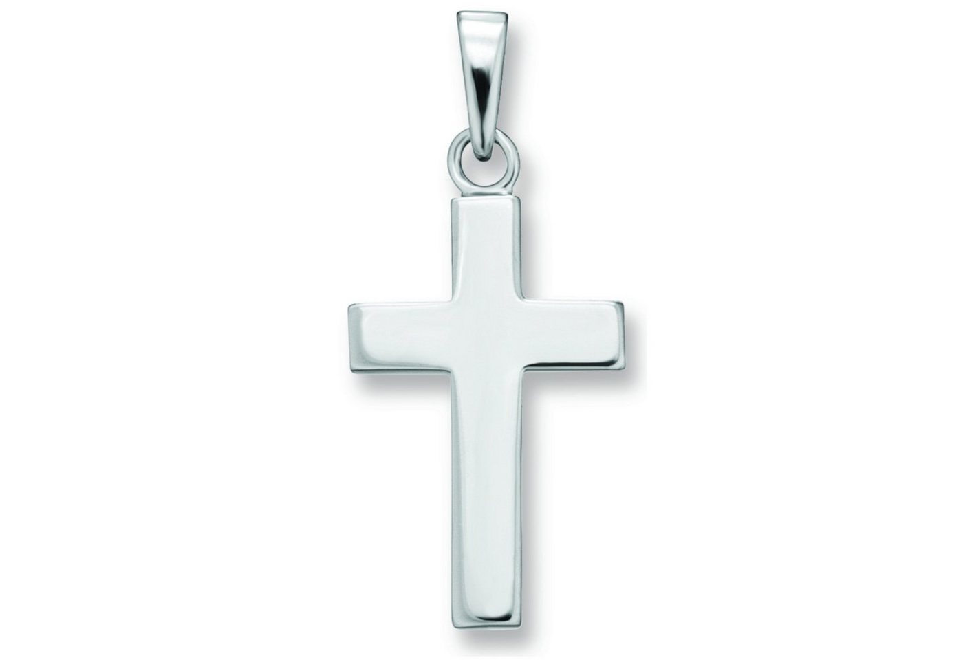 ONE ELEMENT Kettenanhänger Kreuz Anhänger aus 925 Silber, Zartes Emblem – unaufdringlich und dennoch ausdrucksstark von ONE ELEMENT