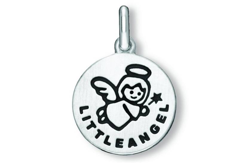 ONE ELEMENT Kettenanhänger Little Angel Anhänger aus 925 Silber Ø 12,5 mm, Symbolische Note – harmonisch gestaltet mit Liebe zum Detail von ONE ELEMENT