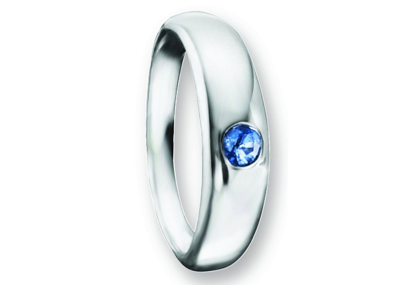 ONE ELEMENT Kettenanhänger Safir Taufring Anhänger aus 925 Silber, Damen Silber Schmuck Taufring von ONE ELEMENT