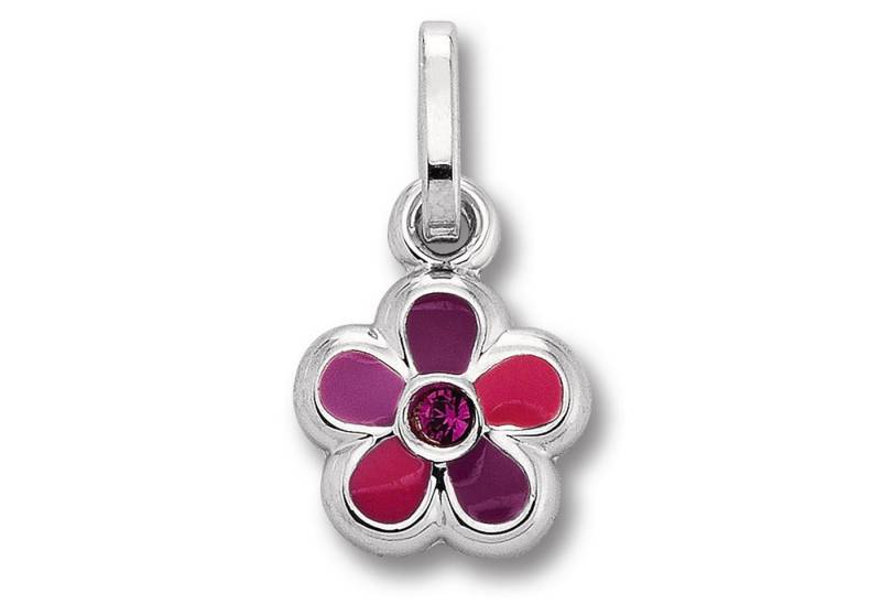 ONE ELEMENT Kettenanhänger Zirkonia Blume Anhänger aus 925 Silber, Damen Silber Schmuck Blume von ONE ELEMENT
