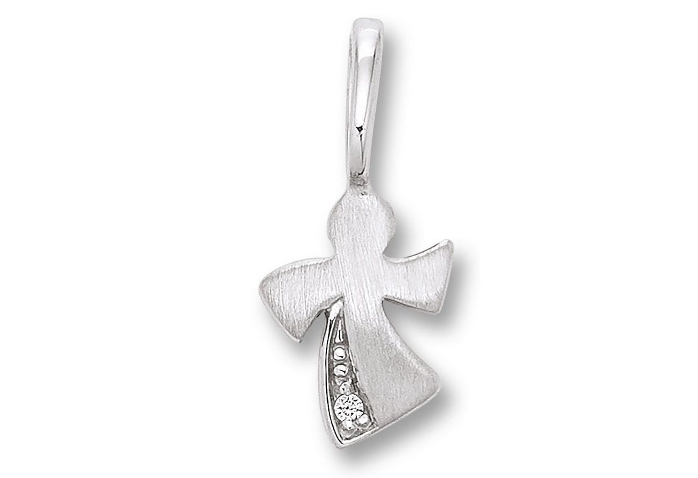 ONE ELEMENT Kettenanhänger Zirkonia Engel Anhänger aus 925 Silber, Damen Silber Schmuck Engel von ONE ELEMENT