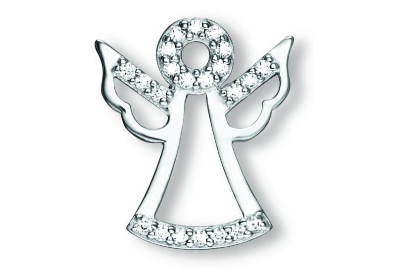 ONE ELEMENT Kettenanhänger Zirkonia Engel Anhänger aus 925 Silber, Fein gefertigt – ein Zeichen mit besonderer Bedeutung von ONE ELEMENT