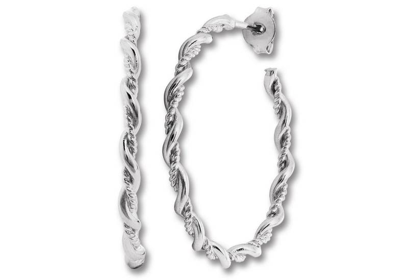 ONE ELEMENT Paar Creolen Ohrringe Creolen aus 925 Silber, Damen Silber Schmuck von ONE ELEMENT