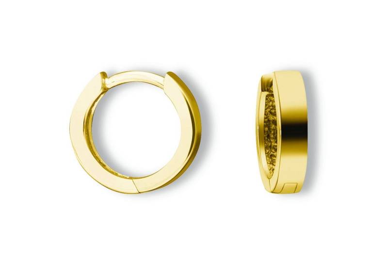 ONE ELEMENT Paar Creolen Ohrringe Creolen aus 585 Gelbgold Ø 12,0 x 2,0 mm, Damen Gold Schmuck von ONE ELEMENT