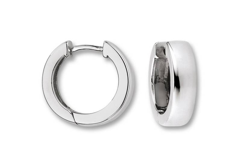 ONE ELEMENT Paar Creolen Ohrringe Creolen aus 925 Silber, Fein gearbeitet – angenehm zu tragen und vielseitig kombinierbar von ONE ELEMENT