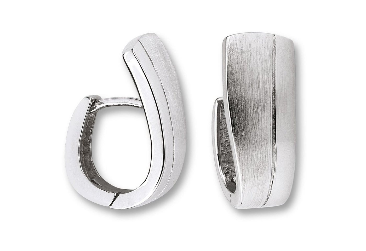 ONE ELEMENT Paar Creolen Ohrringe Creolen aus 925 Silber, Zeitlos elegant – mit Liebe zum Detail gefertigt von ONE ELEMENT