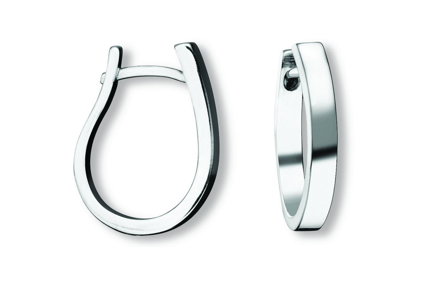 ONE ELEMENT Paar Creolen Ohrringe Creolen aus 925 Silber, Zurückhaltend & edel – passt zu eleganten wie lässigen Looks von ONE ELEMENT