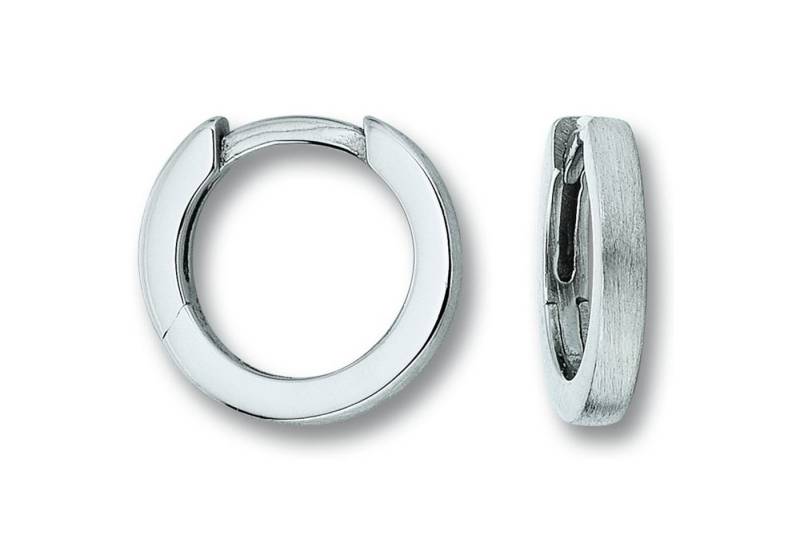 ONE ELEMENT Paar Creolen Ohrringe Creolen aus 925 Silber Ø 11,5 x 1,8 mm, Sorgfältig verarbeitet – langlebig & angenehm im Alltag von ONE ELEMENT