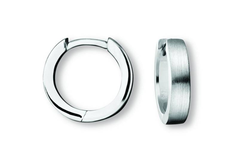 ONE ELEMENT Paar Creolen Ohrringe Creolen aus 925 Silber Ø 11,5 x 2,6 mm, Damen Silber Schmuck von ONE ELEMENT