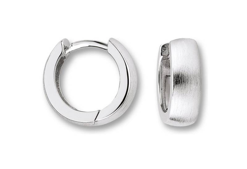 ONE ELEMENT Paar Creolen Ohrringe Creolen aus 925 Silber Ø 12,4 x 4,1 mm, Modern & klar – ein Stück für zeitlose Looks von ONE ELEMENT