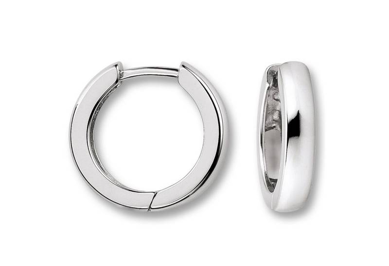 ONE ELEMENT Paar Creolen Ohrringe Creolen aus 925 Silber Ø 14,9 x 2,9 mm, Damen Silber Schmuck von ONE ELEMENT