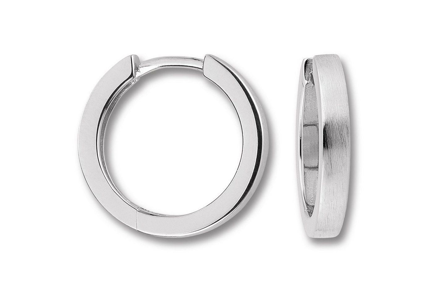 ONE ELEMENT Paar Creolen Ohrringe Creolen aus 925 Silber Ø 17,8 x 2,6 mm, Damen Silber Schmuck von ONE ELEMENT