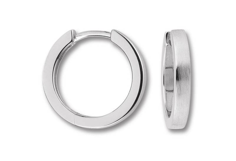 ONE ELEMENT Paar Creolen Ohrringe Creolen aus 925 Silber Ø 17,8 x 2,6 mm, Fein gearbeitet – angenehm zu tragen und vielseitig kombinierbar von ONE ELEMENT