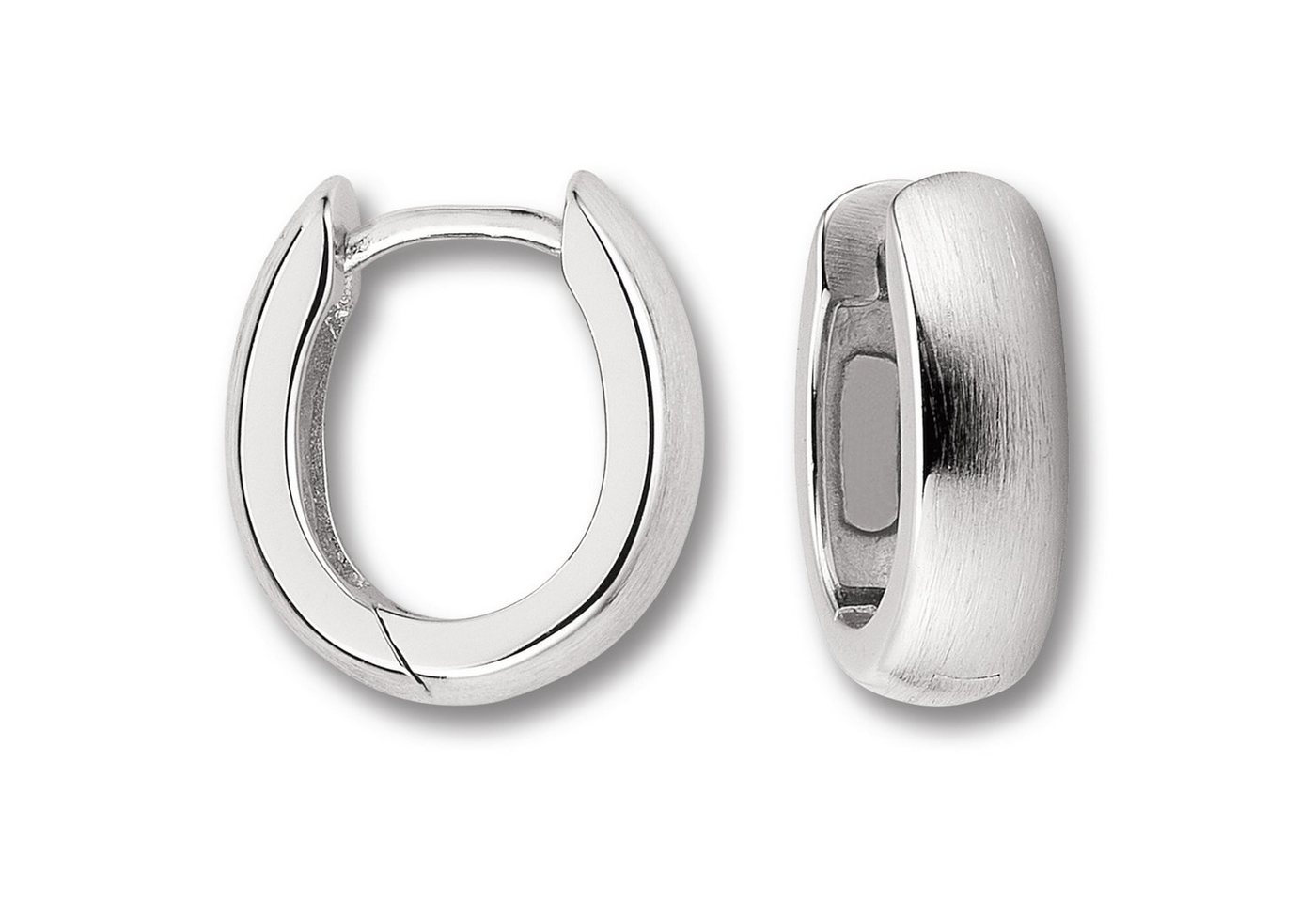 ONE ELEMENT Paar Creolen Ohrringe Creolen aus 925 Silber Ohrringe Creolen aus 925 Silber, für Damen – elegant, modern & vielseitig kombinierbar von ONE ELEMENT