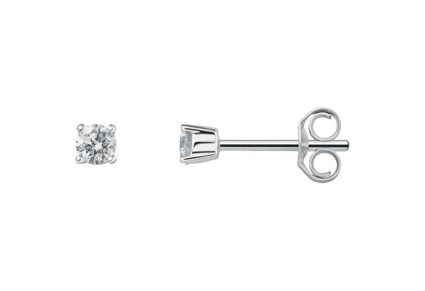 ONE ELEMENT Paar Ohrhänger 0.20 ct Diamant Brillant Ohrringe Ohrstecker aus 950 Platin, Damen Platin Schmuck von ONE ELEMENT