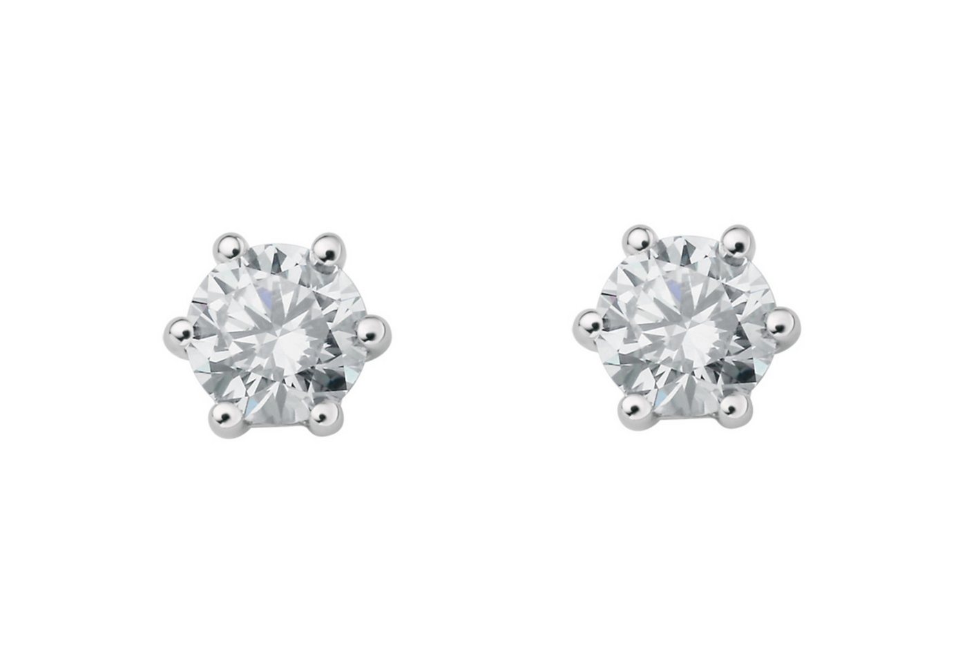 ONE ELEMENT Paar Ohrhänger 0.4 ct Diamant Brillant Ohrringe Ohrstecker aus 950 Platin, Damen Platin Schmuck von ONE ELEMENT