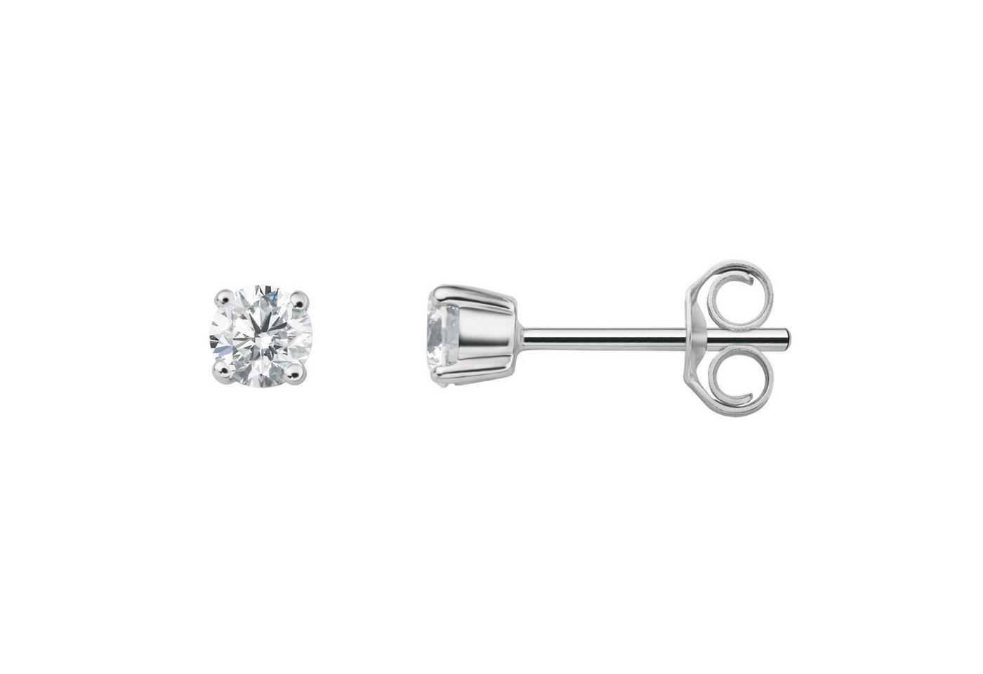 ONE ELEMENT Paar Ohrhänger 0.40 ct Diamant Brillant Ohrringe Ohrstecker aus 950 Platin, Damen Platin Schmuck von ONE ELEMENT