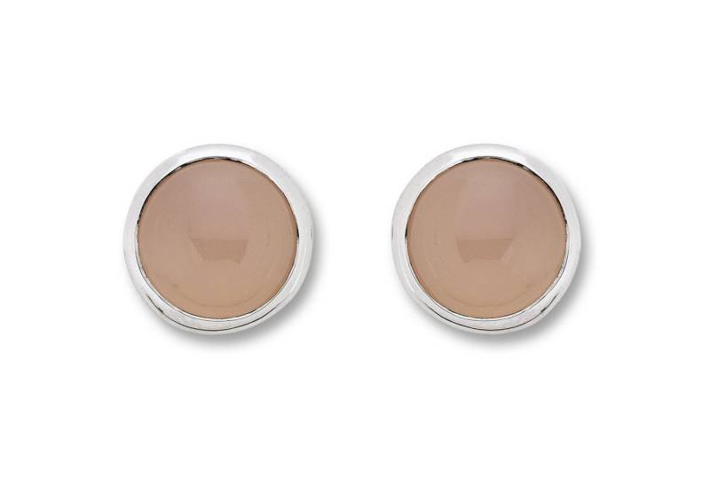 ONE ELEMENT Paar Ohrhänger Chalcedon Ohrringe Ohrstecker aus 925 Silber, Zeitlos elegant – mit Liebe zum Detail gefertigt von ONE ELEMENT