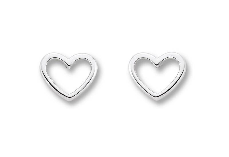 ONE ELEMENT Paar Ohrhänger Herz Ohrringe Ohrstecker aus 925 Silber, Damen Silber Schmuck Herz von ONE ELEMENT