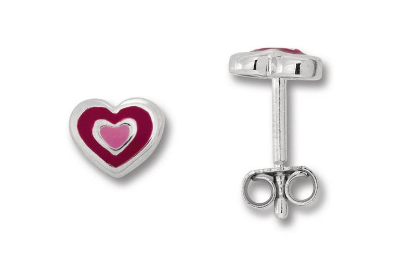 ONE ELEMENT Paar Ohrhänger Herz Ohrringe Ohrstecker aus 925 Silber, Damen Silber Schmuck Herz von ONE ELEMENT