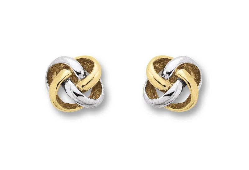 ONE ELEMENT Paar Ohrhänger Knoten Ohrringe Ohrstecker aus 333 Gelbgold, Damen Gold Schmuck Knoten von ONE ELEMENT