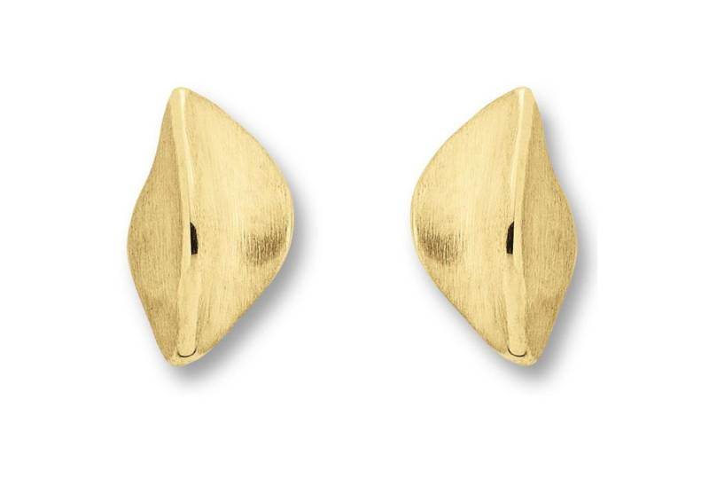 ONE ELEMENT Paar Ohrhänger Ohrringe Ohrstecker aus 333 Gelbgold, Formschön & ausgewogen – dezente Anmutung mit Stil von ONE ELEMENT