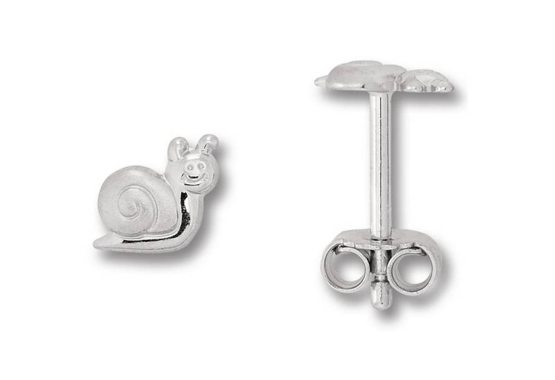 ONE ELEMENT Paar Ohrhänger Schnecke Ohrringe Ohrstecker aus 925 Silber, Ausdruck von Individualität – dezent, bedeutungsvoll, nah am Herzen von ONE ELEMENT