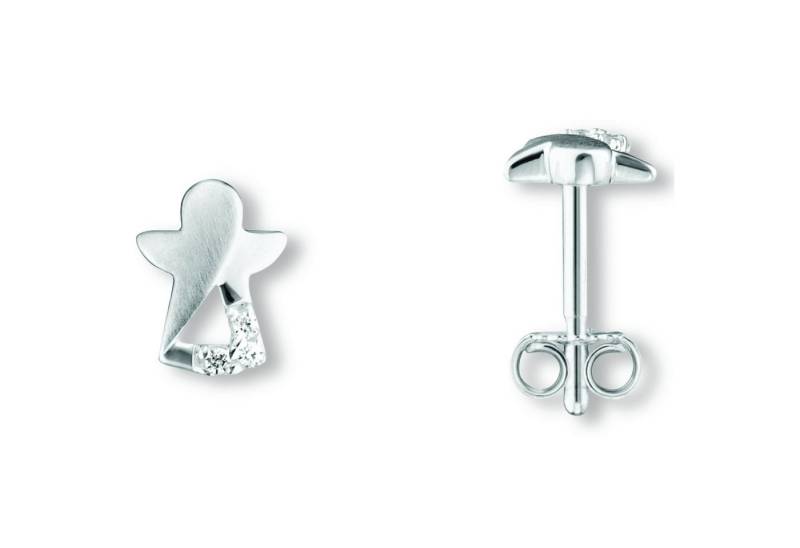 ONE ELEMENT Paar Ohrhänger Zirkonia Engel Ohrringe Ohrstecker aus 925 Silber, Bedeutungsvoll & zeitlos – ein Begleiter mit Persönlichkeit von ONE ELEMENT