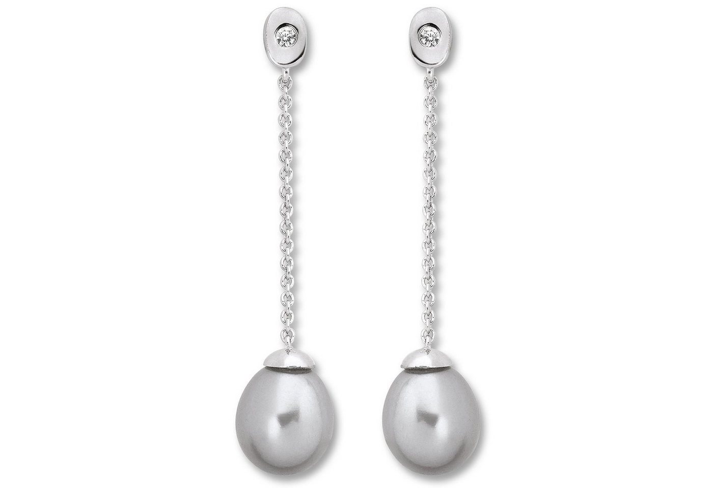 ONE ELEMENT Paar Ohrhänger Zirkonia Ohrringe Ohrhänger aus 925 Silber, Damen Silber Schmuck ONE ELEMENT Paar Ohrhänger Zirkonia Ohrringe Ohrhänger aus 925 Silber, Damen Silber Schmuck von ONE ELEMENT
