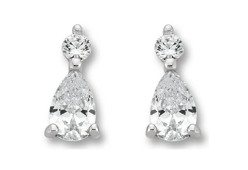 ONE ELEMENT Paar Ohrhänger Zirkonia Ohrringe Ohrstecker aus 925 Silber, Dezente Symbolik – stilvoller Begleiter für jeden Anlass von ONE ELEMENT